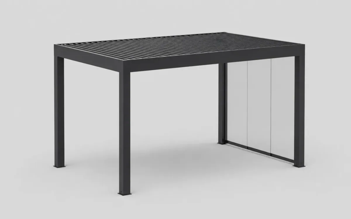 Pergola-Produkt in einer 3D-Vorschau mit neutraler Darstellung