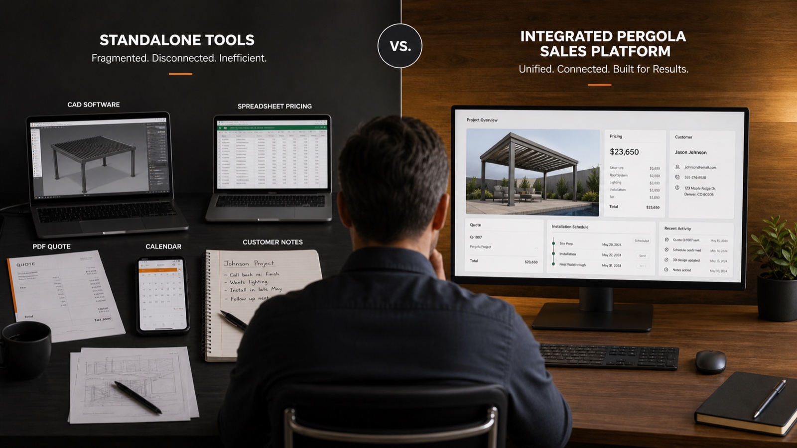 Configurix vs. eigenständige 3D-Pergola-Tools: Was schließt wirklich Aufträge ab?