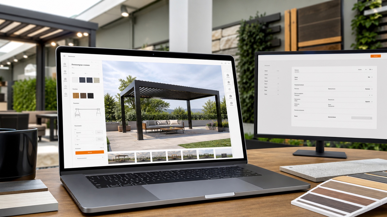 3D-Ansicht eines konfigurierbaren Produkts (Solarsystem) zu Afrika: Konfigurator-Software für verteilten Vertrieb, individuelle Software und Einführung.
